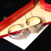 Pantthere Ring için Man Tasarımcı Elmas Resmi Ücretsiz Boyut Ayarlama Reproduction Mücevher Altın Kaplama 18K Mücevher Moda Klasik Stil Premium Hediyeler Kutu 018