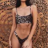 Schwimmen tragen Bikini Frauen Bademode Leopard Bikinis Sexy Biquini Badeanzug Push-Up Badeanzug Weibliche Bademode Schwimmen Bikini Frauen AA230419