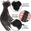 Hair Bulks Human Dreadlocks Loc Extensions Kinky Straight Wholesale Crochet Braids Brazilian 60 Strands SIMMEL 230419