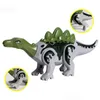 Блоки Мир динозавров Юрского периода T-Rex Carnotaurus Tyrannosaurus Pterosaur Raptor Dilophosaurus Triceratops Building Block Toy для мальчика S Otg9C