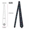 Bow Ties Classic Tie för män Silk Mens Neslits Wedding Party Business Adult Neck Casual Space Galaxy Constellation