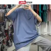 MEN S T قمصان Lappster الرجال الضخم الحجم الشارع القطن الملون T القمصان 2023 الصيف رجال الموضات اليابانية harajuku t Shirt ذكر TEES 230420