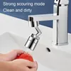 Universal 360 ﾰ Obracanie kranu kuchennej przedłużacz Aerator plastikowy filtr plastikowy Kuchnia Kucha Washbasin Bubbler Dysza 50pcs