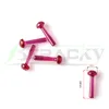 Beracky Ruby Emerald Sapphire Svamp Pillar 6*18mm Rökning Solid Pill For Terp Slurper Quartz Banger Smoke Blender Naglar Glas Vatten Bong Dutta Riggar Pipes