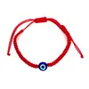 Turkiska onda ögonarmband för kvinnor män handgjorda flätade repkedja röda armband kvinnlig ey1404 mode smycken juveler Turkiska ögonarmband kvinnor
