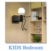 Applique Homhi luminaire Led Robot homme chambre décoration humain sombre projet enfant lampes Niche créativité HWL-001