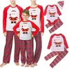 가족 일치 의상 크리스마스 잠옷 세트 옷 Xmas Look 성인 아이 아기 잉글웨어 231120