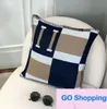 Wholesale Letter Wool Pillow Case Knitted Cashmere Pillows Bed Nap Sofa Car Waist Back Cushion Bedding Supplies without inner Fashion