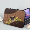 Boodschappentassen Verkoop Lederen Bloem Dieren Print Laptoptas Voor Apple Huawei Universele Reishandtas 10.12.13.15.17Inch Computerkast