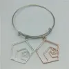 Bangle mode onregelmatige geometrische armetrische armbanden fibonacci sequentie wiskunde geometrie polsband vakantie cadeau vrouwen sieraden