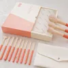 Makeup Brushes 12pcs Set Eye Shadow Foundation Women Cosmetic Powder Blush Blending Beauty Make Up Tool