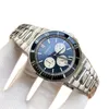 Novo design 1884 cronógrafo relógio masculino mostrador azul menwatch movimento de quartzo relógios de aço inoxidável designer negócios relógios de pulso montre