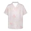 Chemises décontractées pour hommes Vêtements de style d'animation japonais Chemise de fleurs de cerisier pour la photographie Chemise hawaïenne d'été pour hommes Plage surdimensionnée drôle 230420