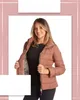 Veste d'hiver pour femme, veste matelassée coupe-vent et neige, manteau chaud et épais, Parka S-XL 4UJIT