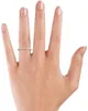Eheringe TIGRADE 2 mm 925 Sterling Silber Ring für Frauen Ehering Zirkonia Vollständig stapelbarer Verlobungsring Größe 3-13231118