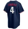 Byron Buxton honkbalshirt Carlos Correa Harmon Killebrew Jose Miranda Jorge Polanco Max Kepler Joey Gallo Joe Mauer Kyle Farmer Kirby Puckett Miguel Sano Jerseys