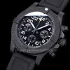 Avenger Automatic GMT 45mm Night Mission Cosmograph Watch Sports Man Relojes para hombres Reloj de pulsera mecánico clásico G8 Factory resistente al agua a prueba de 100 metros