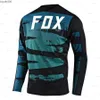 J4RT Herrarna T -shirt 2023 New Style Cross Country Mountain Bike Jersey Men Downhill Jersey Fox Teleyi Mountain Mtb Cross Country Jersey Ladies Sweatshirt