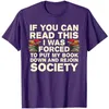 Camisetas de mujer divertidas leer libros amante para hombres mujeres Bookaholic Bookworm camiseta