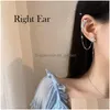 Ohrmanschette 1 Stück Neue Mode Gold Farbe Mond Stern Clip Ohrringe Für Frauen Einfache Gefälschte Knorpel Lange Quaste Ohr Manschette Schmuck Dro Dhgarden Otcwy