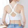 Tenue de yoga dos nu intimité sans fil soutien du sein femmes soutien-gorge de sport vêtements quotidiens brassières