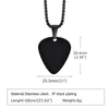 Pendant Necklaces DARHSEN Male Men Statement Pendants Black Silver Color Stainless Steel Link Chain Fashion Jewelry Arrival 2023