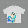 Mężczyźni S T SHIRTS T SHIRT Men Kawaii Graphic Tees Fashion Tshirt Summer 90s Tops T Shirt Mężczyzna harajuku emo japońskie anime y2k tokyo top 230420