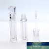 1PC Square Lip Gloss Tube Clear Empty Refillable Plastic Lipstick Lip Balm Bottles Vials DIY Container MIni Size Wholesale