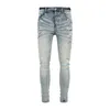 heren jeans gat lichtblauw donkergrijs Italië merk man lange broek broek streetwear denim skinny slanke rechte biker jean voor mode D2 topkwaliteit motocycle denim