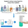 Liquid Soap Dispenser Automatic Foam Touchless Rechargeable Infrared Sensor Hand Sanitizer for Bathroom Kitchen 230419