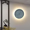 Vägglampa kreativa keramiska skivor ledde vardagsrum dekoration gång villa sovrum taklampor restaurangbelysning