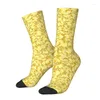 Мужские носки, милые случайные утки, женские и мужские теплые 3D-печать, спортивные баскетбольные носки