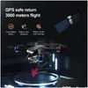 Electric/Rc Aircraft F11 Pro 4K Gps Drone With Wifi Fpv Dual Hd Camera Professional Aerial Pography Brushless Motor Quadcopter Vs Sg Dhqv0