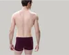 7 pcs/lot coloré hommes Boxer sous-vêtements homme court respirant Flexible confortable Shortboxers solide mâle caleçon Lot 230420