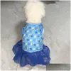 Cão vestuário vestidos para cães pequenos bonito menina fêmea vestido mamãe filhote de cachorro camisa saia cachorrinho pet roupas de verão vestuário e gatos 12 co oteb7