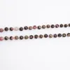 Brins Cordes 8mm Naturel Ligne Noire Rhodochrosite Perles Collier Noué Méditation Yoga Bénédiction Chapelet Bijoux 108 Japamala Banquet Pendentif 230419