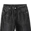 Mannen Jeans Mode Wijde Pijpen Gradiënt 2023 Mannen Koreaanse Stijl Rechte Zwarte Midden Taille Broek Mannelijke Broek maat 3XL