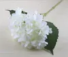 DHL Artificial Silk Hydrangea Big Flower 75quot Fake White Wedding Flower Bouquet voor tafel Centerpieces Decoraties I0420