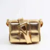Plaid-lady de designer Mini bolsa de saco de boca designer de cinto 2023 pacote ombro cassetes pequenos quadrados de tecido
