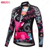 Conjuntos de jersey de ciclismo MLC Camisa de bicicleta de secado rápido Verano Manga larga Top Ropa Ciclismo Mujer Transpirable MTB 231118