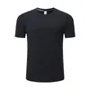 T-shirts pour hommes Le 2023 Sport Manches Courtes Séchage Rapide Élastique Absorption D'humidité Sueur Col Rond T-Shirt Style Décontracté LOGO Personnalisé