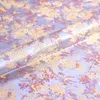 Tkanina Brocad Silk Fabric Satynowe tkaniny kwiatowe do szycia materiału do majsterkowania tkanina 230419