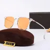 Designer zonnebril voor vrouwen en mannen Mode model Special UV 400 Bescherming Been Single Beam Frame Outdoor Brands Design Alloy Top Cyclone Zonnebril