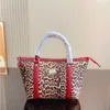 Borsa tote firmata Borse tote Borse da donna con stampa leopardata Borsa da donna Moda classica Borsa da donna di grande capacità Borse in tinta unita Borse da sera