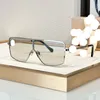 Nya populära designer solglasögon för kvinnor 51Z Ladies Glasses UV400 Skyddslinser Square Connect Metal Gold Frames Brown Simple Retro Eyewear Come With Pink Case