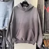 Herren-Kapuzenpullover, übergroß, für den Winter, mit Batikmuster, Vintage-Hoodie für Herren und Damen, schwerer Stoff, Unisex, schön gewaschener Pullover, Baumwoll-Kapuzenpullover