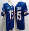 NCAA Florida Gators Kolej Futbol Forması 22 Emmitt Smith 81 Aaron Hernandez 11 Kyle Trask 84 Kyle Pitts 15 Tim Tebow Erkekler Gençlik S-3XL New Jersey Style İyi Jersey