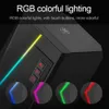 Портативные динамики Redragon GS520 Anvil Aux 3,5 мм стерео объемная музыка RGB Динамики звуковой панель для компьютера 2.0 ПК.