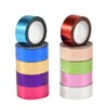 Geschenkverpackung 5 m Folie Washi Tape Dekorativer selbstklebender Maskierungsaufkleber Scrapbooking Mädchen Briefpapier Aufkleber Po Tagebuch