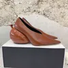 Schuhe, Kleid, Runway-Stil, Ballon-Absätze, Damen, spitz, hoch, einzeln